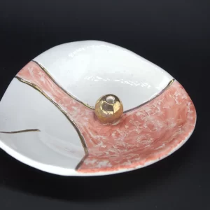 Portaincenso in ceramica, Foglia