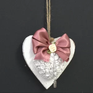 Bouquet in ceramica decorato