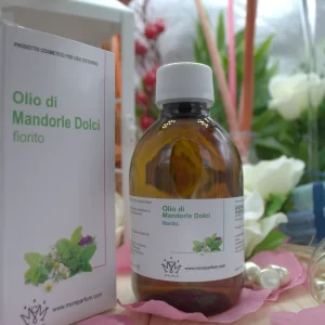 Olio corpo fiorito
